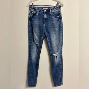Mavi High Rise  Alissa Super Skinny Jeans